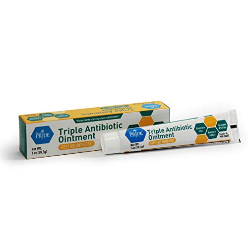 Medpride Triple Antibiotic Ointment 1 oz 4-Pack | 24-Hour, Firs...