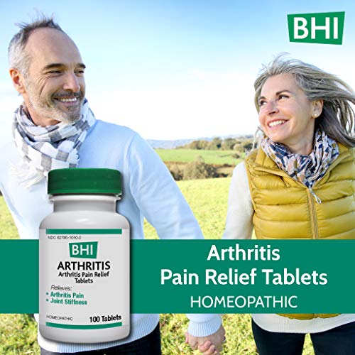 BHI Arthritis Pain Relief Natural, Safe Homeopathic Relief - 100 ...