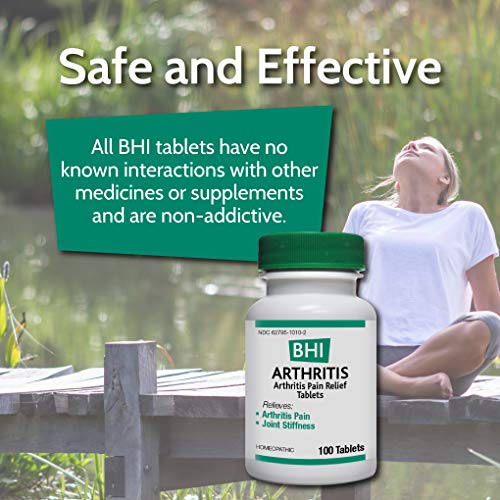 BHI Arthritis Pain Relief Natural, Safe Homeopathic Relief - 100 ...