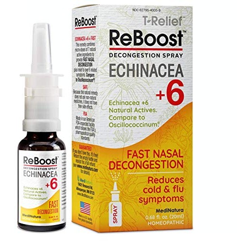 MediNatura ReBoost Decongestion Nasal Spray - Fast Nasal Symptom ...