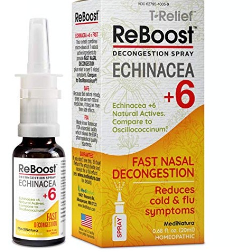 MediNatura ReBoost Decongestion Nasal Spray - Fast Nasal Symptom ...