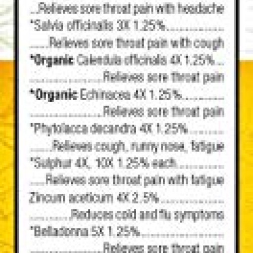 MediNatura ReBoost Zinc +13 Sore Throat Spray - 0.68oz Spray - Ch...