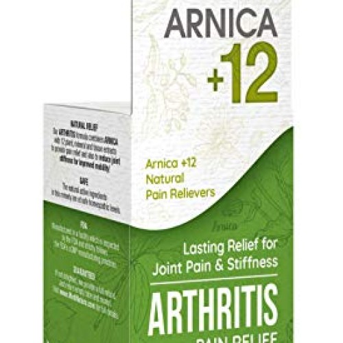MediNatura T-Relief Arnica +12 Natural Arthritis Pain Relief - Pl...