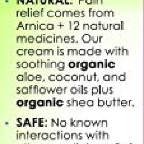 MediNatura T-Relief Natural Pain Relief Arnica +12 Natural Plant-...