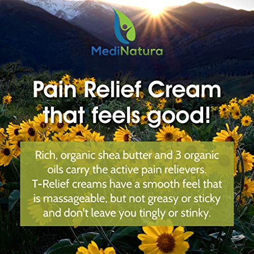 MediNatura T-Relief Natural Pain Relief Arnica +12 Natural Plant-...