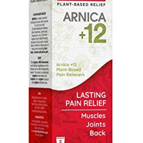 MediNatura T-Relief Natural Pain Relief Arnica +12 Natural Plant-...