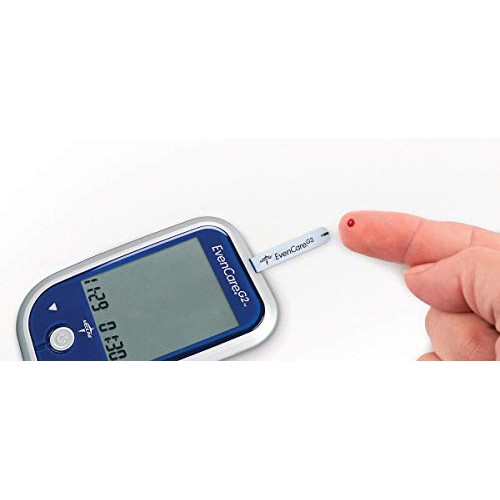 Evencare - MPH1550Z Medline G2 Blood Glucose Test Strips, For sel...