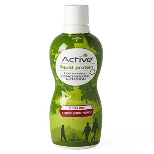 Medline ENT693SFCB Active Liquid Protein, Sugar-Free Citrus Berry...