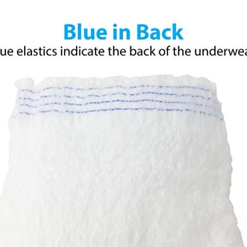 Medline FitRight Super Adult Incontinence Underwear, Maximum Abso...
