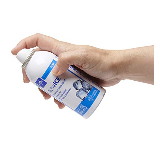 Medline MDSAICESPRYH ActivICE Topical Pain Reliever Spray, Great ...