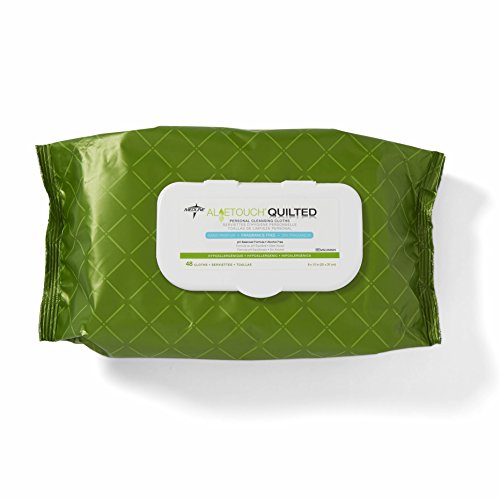 Medline-MSC263625 FitRight Aloe Quilted Heavyweight Personal Clea...