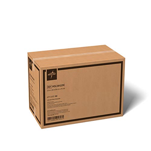 Medline-MSC281229C Quilted Basic Disposable Blue Underpad, 23 x ...