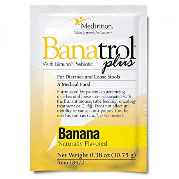 Banatrol Natural Anti-Diarrheal with Prebiotics, Relief for IBS, ...