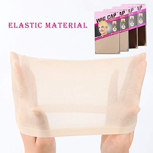 Meetory 2 Pieces Lace Velvet Parting Wig Grip and 8 Pieces Wig Ca...