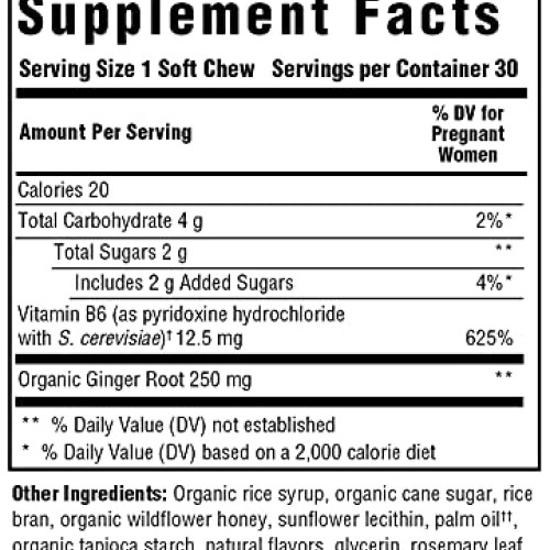 MegaFood, Baby & Me 2 Morning Sickness Nausea Relief Soft Chews, ...