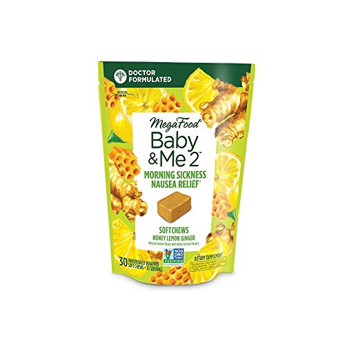 MegaFood, Baby & Me 2 Morning Sickness Nausea Relief Soft Chews, ...