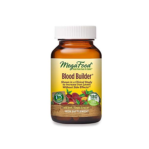 MegaFood Blood Builder - Iron Supplement for Energy Support with ...