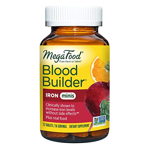 MegaFood Blood Builder Minis - Iron Supplement Shown to Increase ...