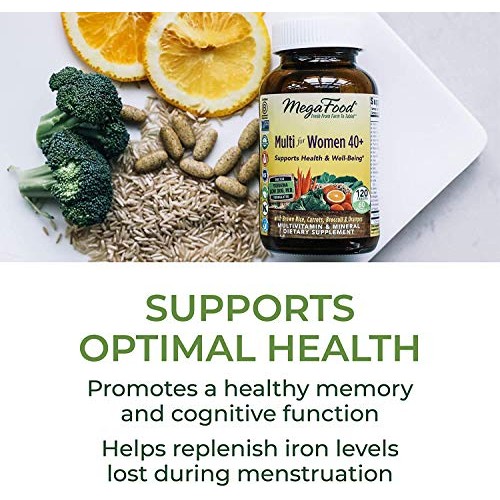 MegaFood, Multi for Women 40+, Supports Optimal Health and Wellbe...