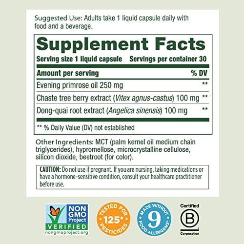 MegaFood PMS Support, Supplement for Women - Chaste Tree Berry is...