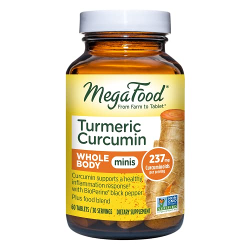 MegaFood Turmeric Curcumin Minis - Support Healthy Inflammation R...