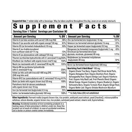 MegaFood, Women Over 40 One Daily, Daily Multivitamin and Mineral...