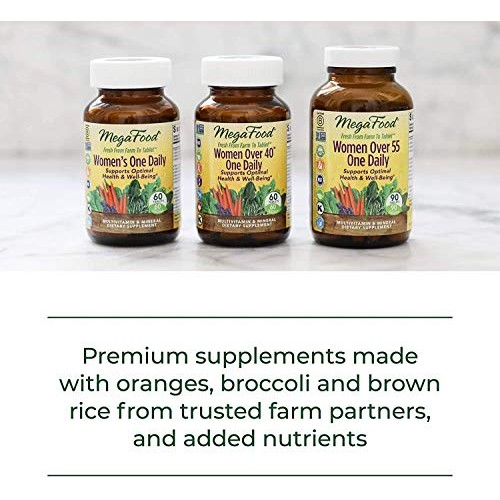 MegaFood, Women Over 55 One Daily, Supports Optimal Health and We...
