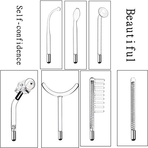High F requency Wand Facial M achine Portable Handheld Facial Ski...
