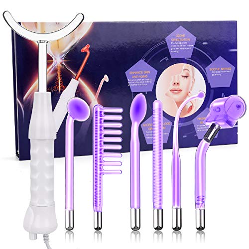 High F requency Wand Facial M achine Portable Handheld Facial Ski...