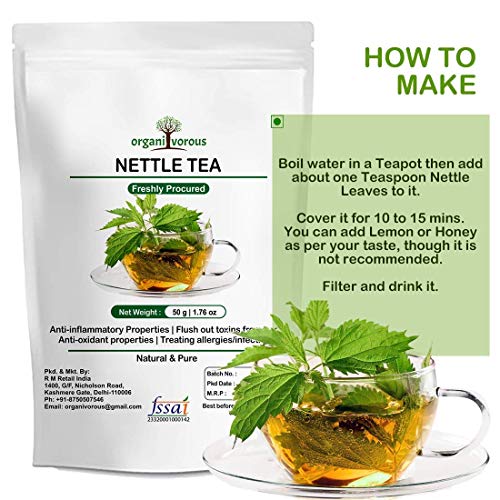 Bellentines Organivorous Nettle Leaf Tea | Urtica Dioica | Herbal...