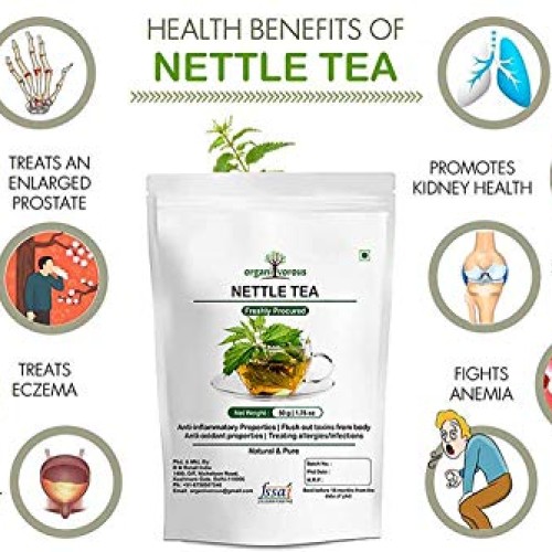 Bellentines Organivorous Nettle Leaf Tea | Urtica Dioica | Herbal...