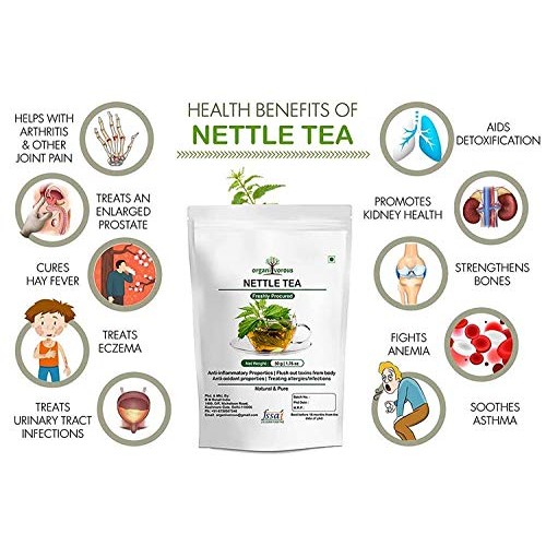 Bellentines Organivorous Nettle Leaf Tea | Urtica Dioica | Herbal...