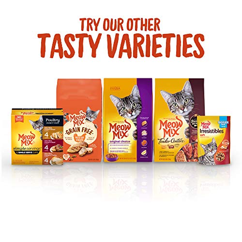 Meow Mix Irresistibles Soft Cat Treats, Tuna, 3 Ounces Pack of 5