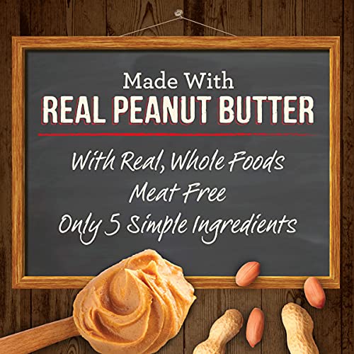 Merrick Oven Baked Dog Treats - Pawsome Peanut Butter with Real ...