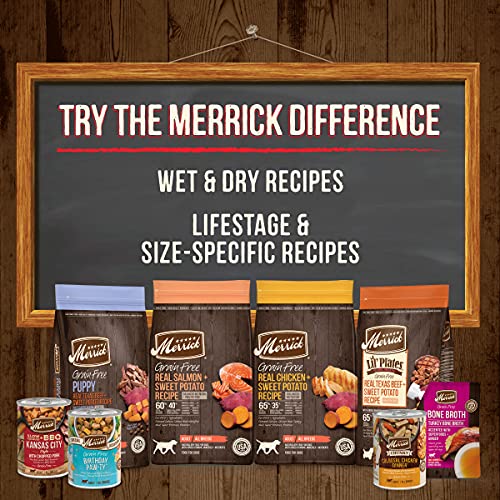 Merrick Oven Baked Dog Treats - Pawsome Peanut Butter with Real ...