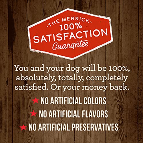 Merrick Oven Baked Dog Treats - Pawsome Peanut Butter with Real ...