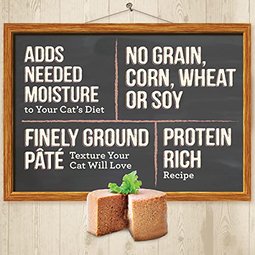 Merrick Purrfect Bistro Grain Free Wet Cat Food Turkey Recipe Pat...