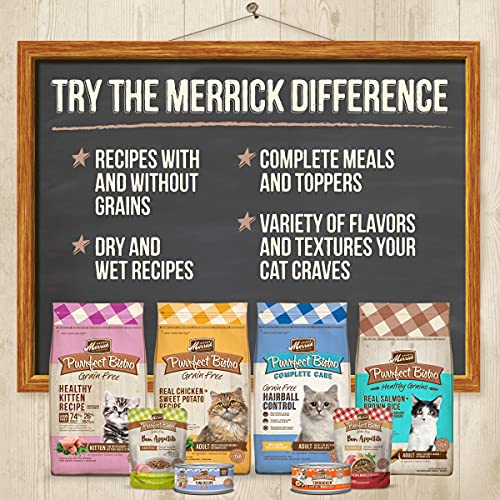 Merrick Purrfect Bistro Grain Free Wet Cat Food Turkey Recipe Pat...