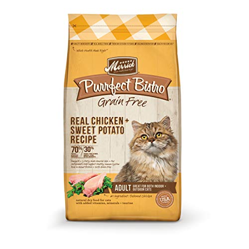 Purrfect Bistro Grain Free Real Chicken + Sweet Potato Recipe Dry...