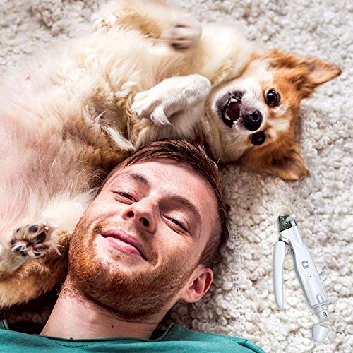 MerryMilo Cat and Dog Nail Clipper and Grinder – Rechargeable Ele...