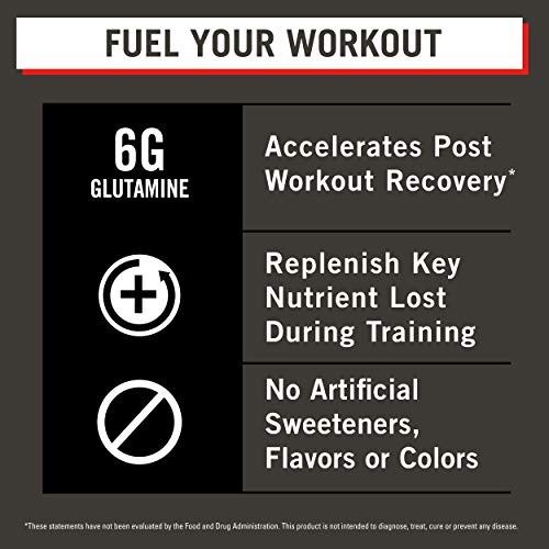 MET-Rx L-Glutamine Powder, 1000g, Post-Workout Amino Acid Nutriti...