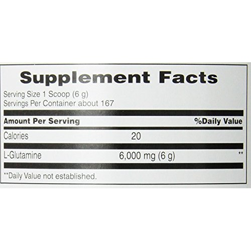 MET-Rx L-Glutamine Powder, 1000g, Post-Workout Amino Acid Nutriti...