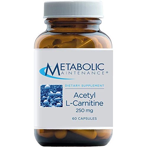 Metabolic Maintenance Acetyl L-Carnitine - Pure 250mg Amino Acid ...