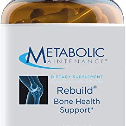 Metabolic Maintenance Rebuild - Bone Health Support Supplement wi...