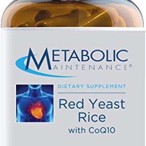 Metabolic Maintenance Red Yeast Rice with CoQ10 - 1200mg RYR + 20...