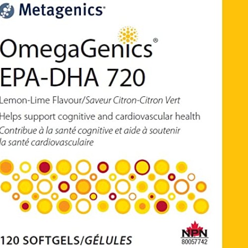 Metagenics OmegaGenics EPA-DHA 720mg - Daily Omega 3 Fish Oil Sup...