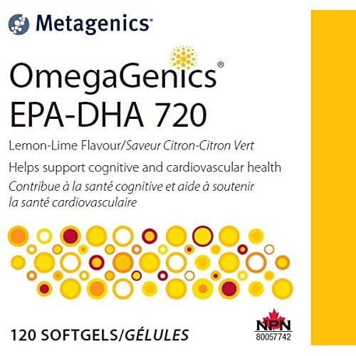 Metagenics OmegaGenics EPA-DHA 720mg - Daily Omega 3 Fish Oil Sup...