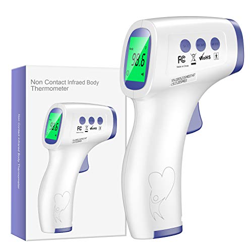 No-Contact Infrared Forehead Thermometer for Adults Kids and Babi...