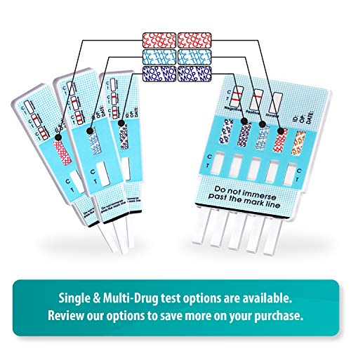 MiCare 2pk - 10-Panel Urine Test Card AMP/BAR/BZO/COC/mAMP/MTD...