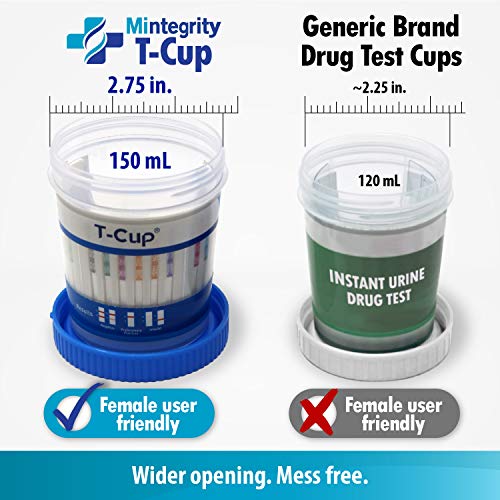 MiCare 5pk - 10-Panel Multi Test Cup AMP/BAR/BZO/COC/mAMP/MTD/...